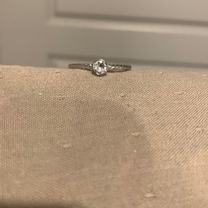 Touchstone Crystal by Swarovski April Birthstone Ring, Size 8